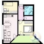 Морской шик: роскошные апартаменты с двумя спальнями в Сарафово - 0
