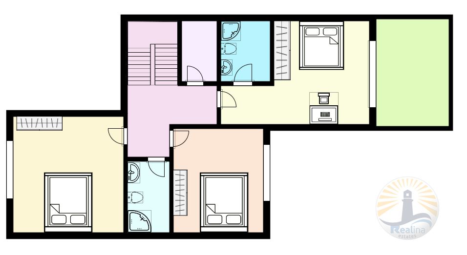 Modernes zweigeschossiges Haus in Pomorie - 0