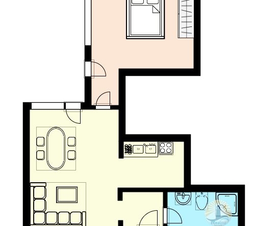 Frumos apartament cu un dormitor în Pomorie - 0
