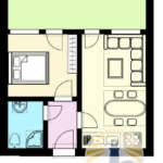 Apartament cu un dormitor în Burgas - 0